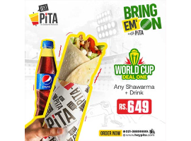 PITA - The Shawarma Revolution! World Cup Deal 1 For Rs.649/-image-1541